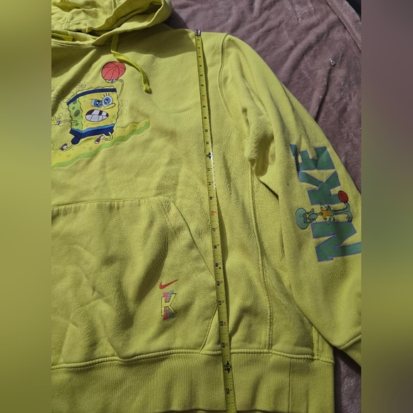 Nike Kyrie Irving X SpongeBob Limited Edition Hoodie Sweatshirt Men’s XLARGE - Picture 7 of 11